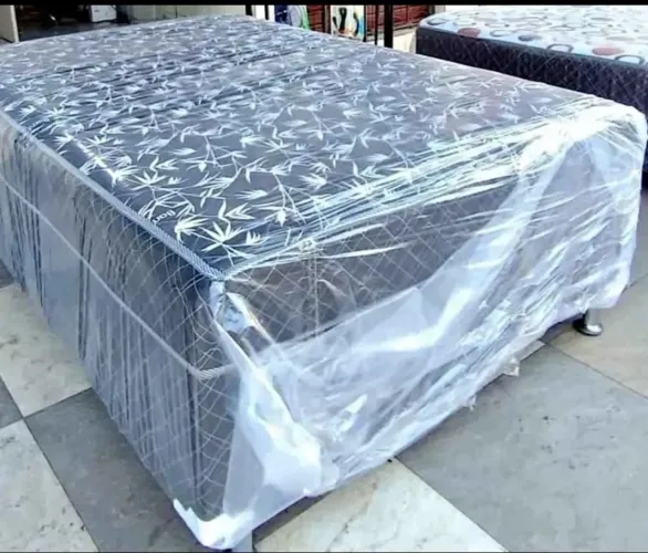Cama box casal D33 nova entrega grátis