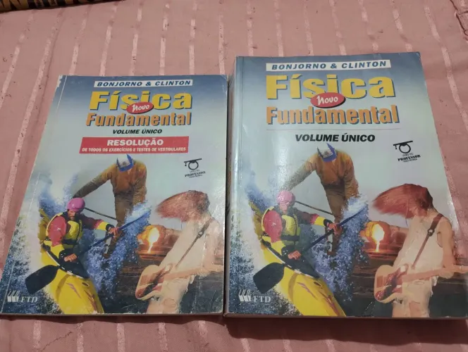 Física Fundamental Bonjorno e Clinton volume único com respostas