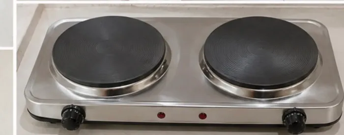 Cooktop/elétrico portátil 2 bocas