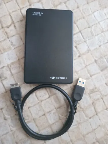 HD Externo 500Gb Em Perfeito Estado / USB 3.0, apenas 130,00