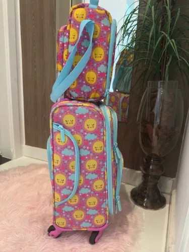 Mochila com rodinha 360 + Lancheira SANSONITE XTREM