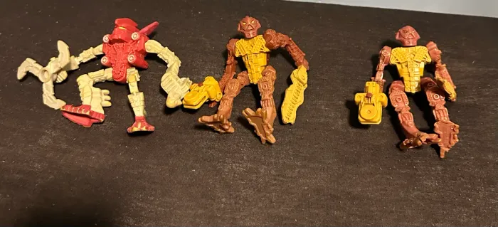 Coleção bonecos Lego bionicle do Macdonalds 