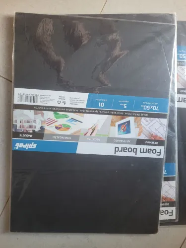 foam board para maquete
