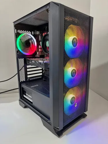 PC Gamer Completo - Ryzen 5 + RX 460 4GB