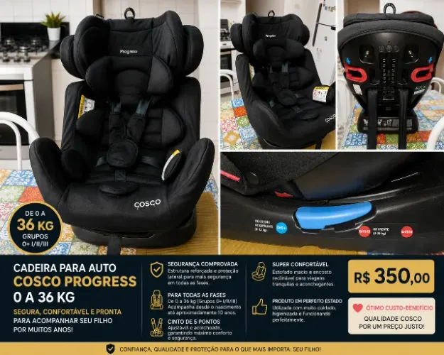 Cadeira auto cosco