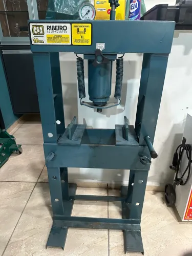 Carregador Bateria Rápido/Lento 12V 50A com Auxiliar de Partida - Prensa Hidráulica 10 Ton