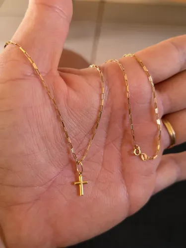 Cordão Cartier ouro 18k 60cm