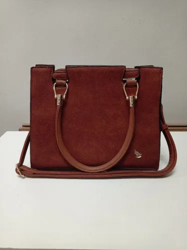 Bolsa Feminina Transversal Marrom / Caramelo
