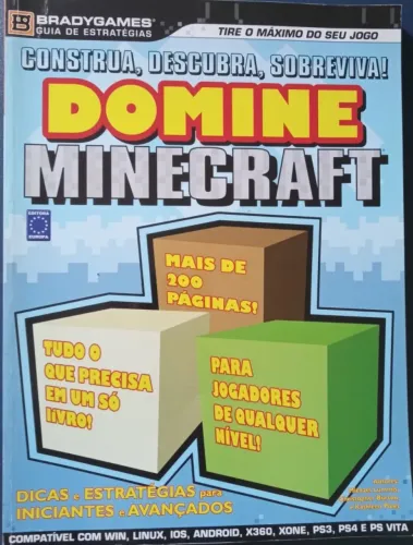 Livro Coleção Bradygames ( Domine o Minecraft )