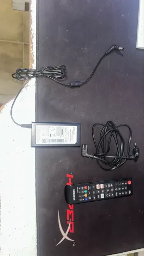 Controle Remoto Original Samsung + Fonte Original 19V 2.53A (48W)