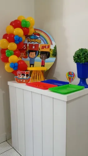 Aluguel de decoração Festa na Mesa