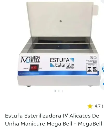Estufa para alicate de unha