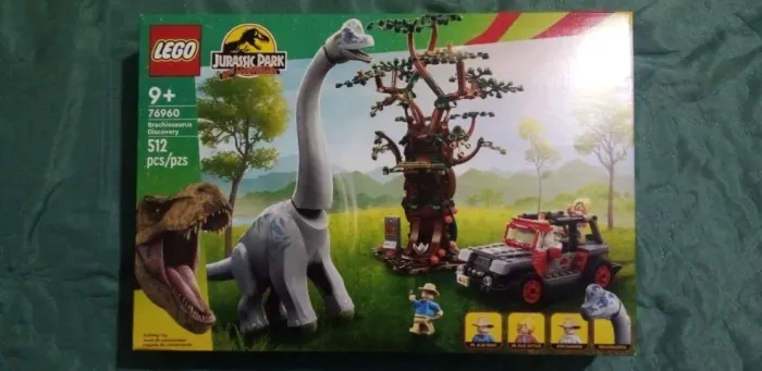 LEGO Jurassic Park Descoberta de Braquiossauro (76960) - Novo na caixa