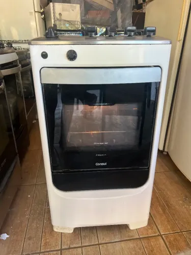 Fogão Consul 4 Bocas | Acendimento Automático + Luz no Forno