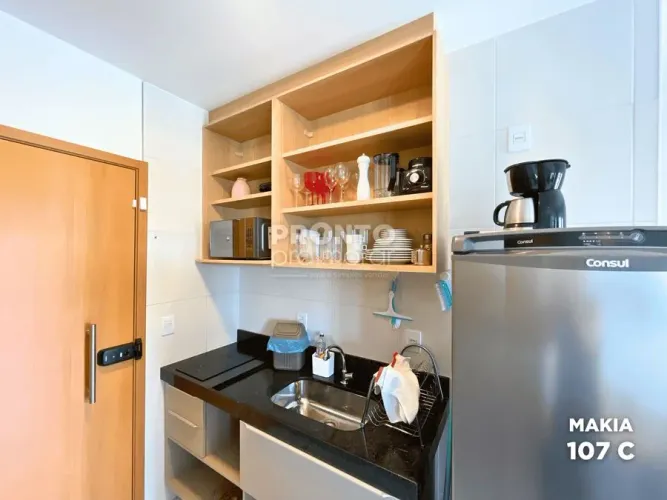 Flat com 1 quarto em Muro Alto