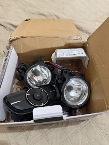 Kit farol de milha original argo/Cronos