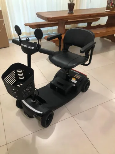 Scooter Quadriciclo Elétrico Motorizada Conforto e Desempenho Lumus Power Lite