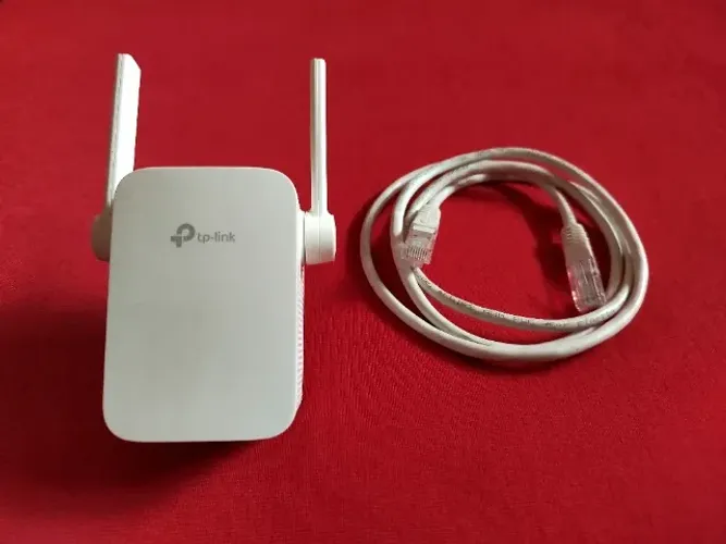 Repetidor de Sinal WiFi TP-Link RE305 AC1200 Dual Band. AVALIO TROCA
