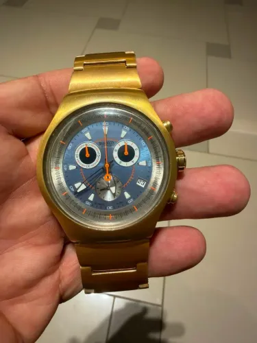 SWATCH CARA AZUL BEBE NOVO