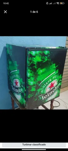 Frigobar ótimo estado, funciona tudo ?Parcelo no cartão com juros da Maquininha