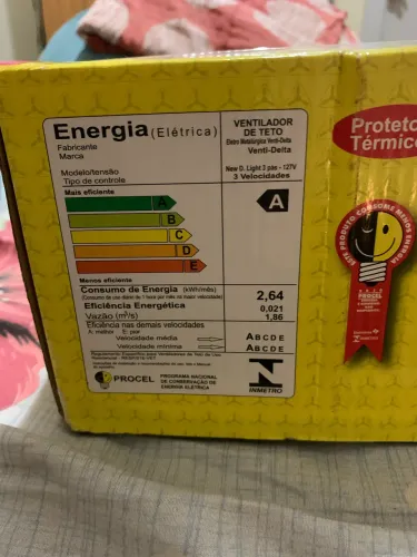 Ventilador de teto