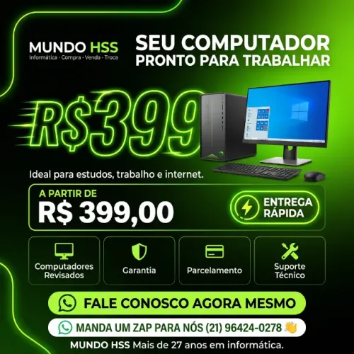 Manutenção de notebook e pc
