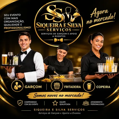 Equipe para Festa até 100 Convidados! 8h por R$ 650<br><br>Descrição: