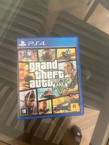 GTA V PS4 Mídia Física Completo + Mapa Original + tony Hawk?s 5