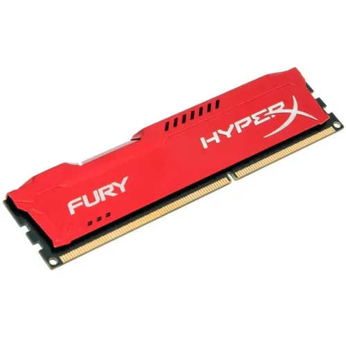 Memória RAM 8GB DDR3 HyperX Fury Gamer Semi Nova Vermelha