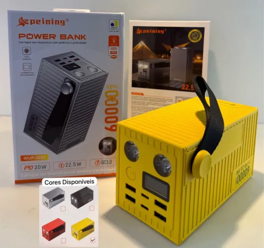 Carregador power bank 60000