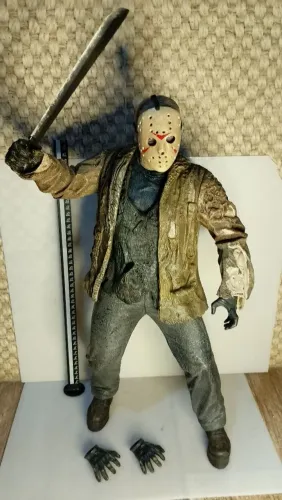 Jason neca escala 1/4 completo sem detalhes