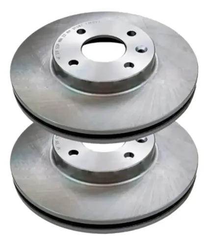 Par Disco De Freios ventilados Hipper Freios 240 mm / Chevrolet