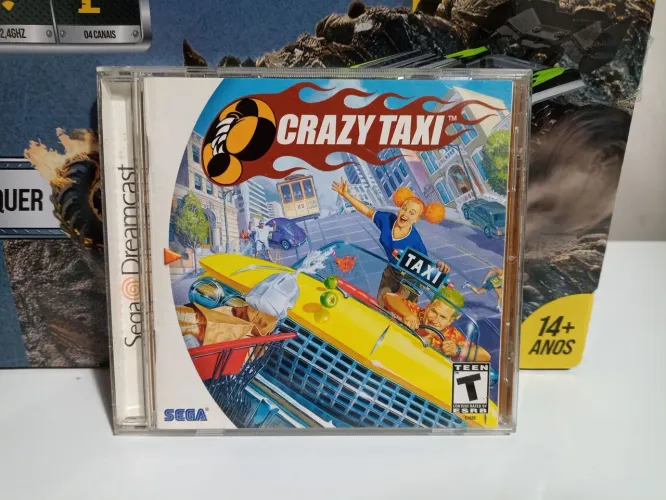 Jogo Crazy Taxi Dreamcast Original CIB