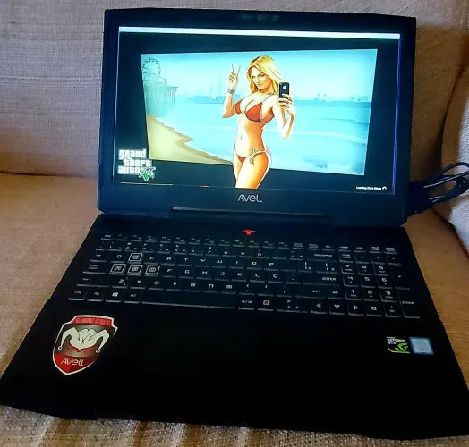 Notebook Gamer Avell i7 gtx1050 16gb ddr4 ssd 480gb IRON V4 G1513<br>