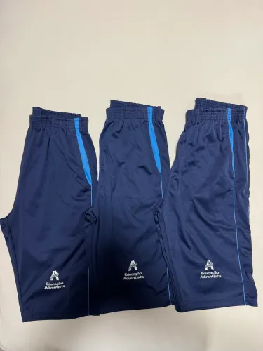UNIFORME EDUCAÇÃO ADVENTISTA TRÊS BERMUDA DE MALHA TAM PP CONSERVADÍSSIMA 