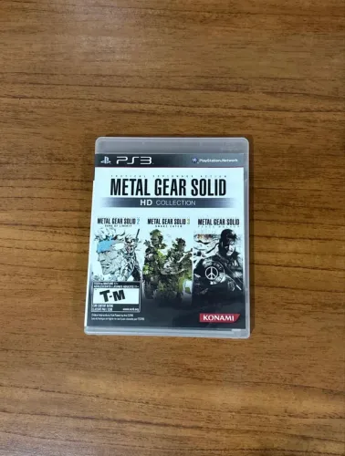 ? Metal Gear Solid HD Collection PS3 Original + Manual e Encartes | Completo
