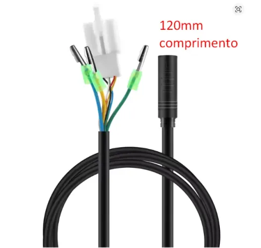Cabo Motor Cubo 9 Pinos p/ Bike Elétrica