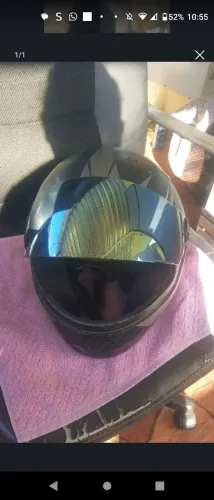 Capacete tamanho 56