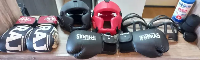 Kit completo boxe / muay tay