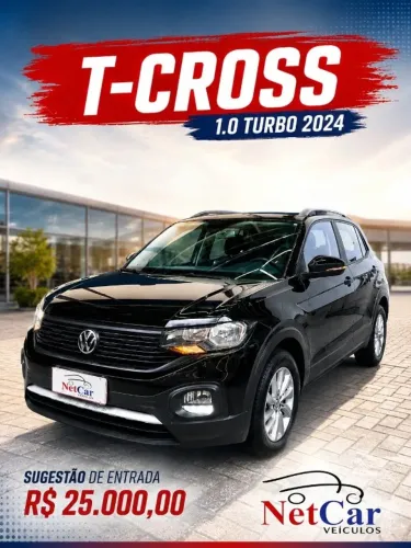 Volkswagen T-Cross 1.0 TSI Flex 12V 5P Aut. 2024