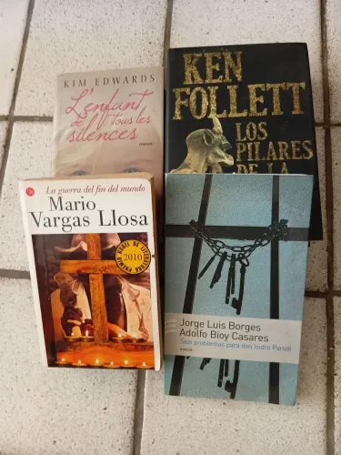 Livros diversos Espanhol, francês e inglês 