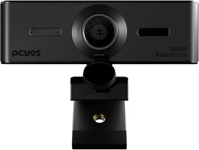 Webcam Pcyes Raza FHD-03, 1080p, Preto.
