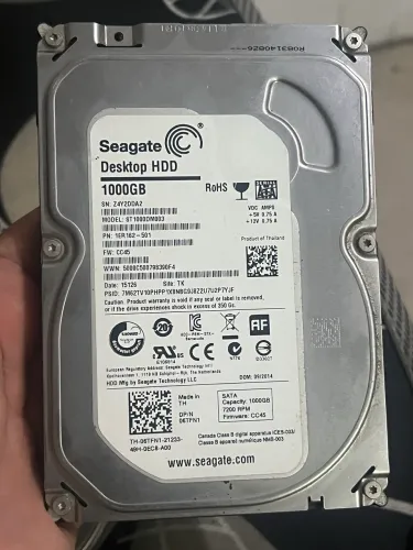 HD 1tb - tenho 2