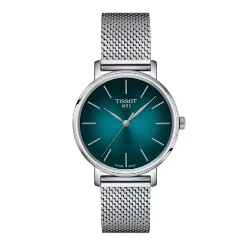 Relogio Suiço Tissot Everytime 40mm Cristal de safira modelo T143.410.11.091.00 