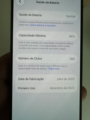 Iphone 15 Pro impecável 256GB