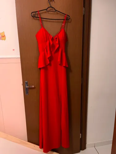 Vestido Vermelho Social Evento Festa