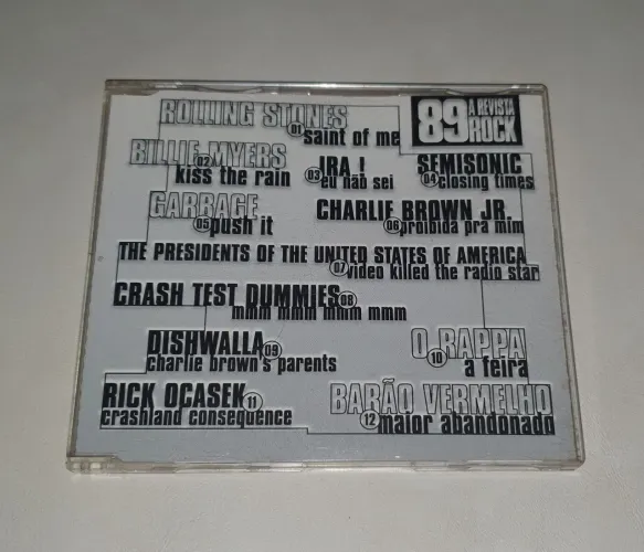 Cd 89 A Revista Rock ( com riscos mais funcionando )