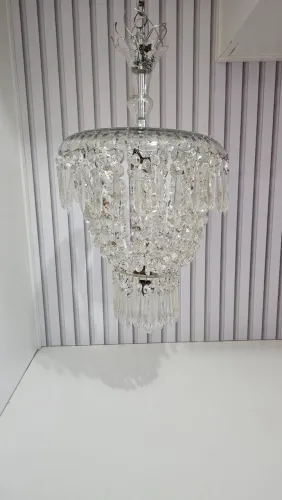 Lustre de Cristal/Vidro Antigo