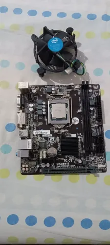Kit placa mãe + processador I3 7° geração  + cooler Intel brinde 