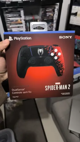 Controle Spider Man Lacrado Playstation 5